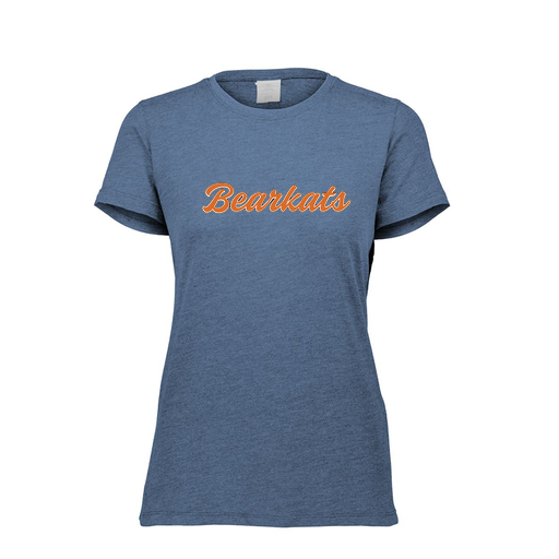 [FTSCUBNV-FAXS-LOGO1] Decker Women's Tri-Blend T-Shirt - Short Sleeve (Female Adult XS, Navy, Logo 1)