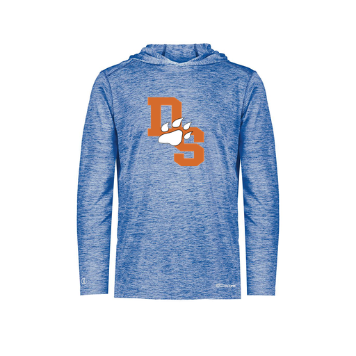 [FOLHCGRY-AS-LOGO2] Decker Men's Charge Hoodie (Adult S, Royal, Logo 2)