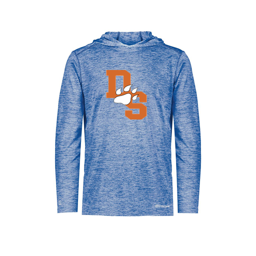 [FOLHCGRY-YS-LOGO2] Decker Youth Charge Hoodie (Youth S, Royal, Logo 2)